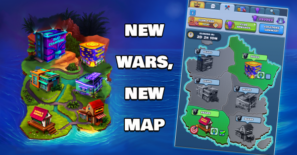 New wars, new map