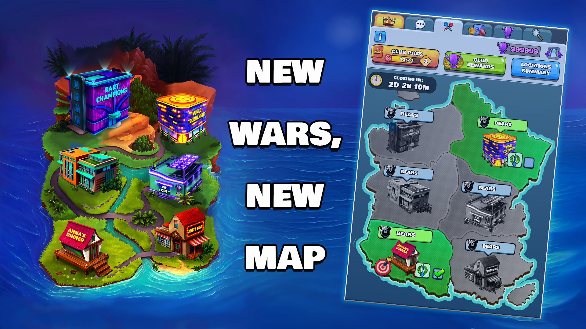 New wars, new map